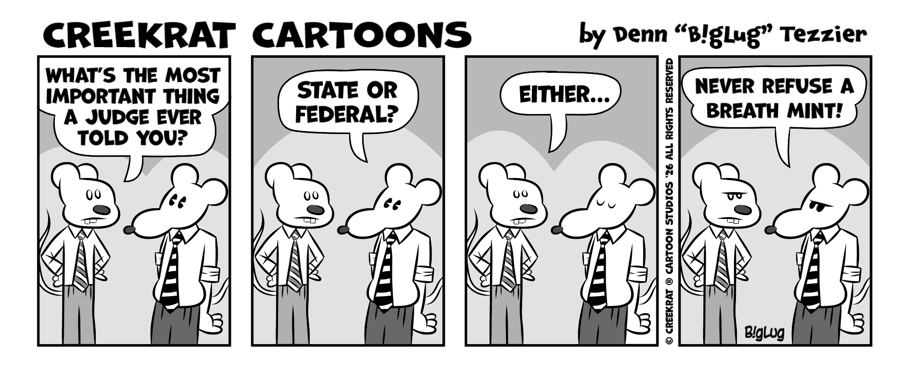 Current CreekRat comics